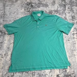 Lacoste Men's Mint Green Polo Size 7 US XL/XXL